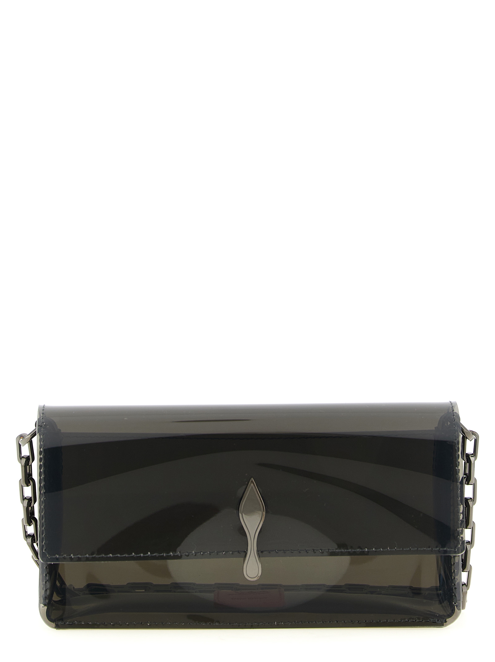Christian Louboutin - Black Pvc Clutch Bag
