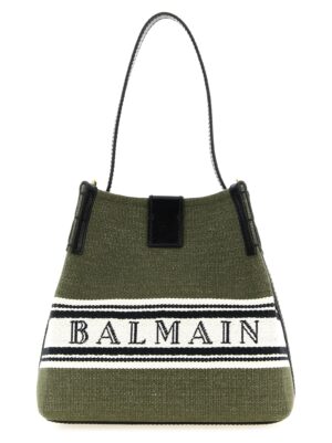 Bicolor Cotton Handbag