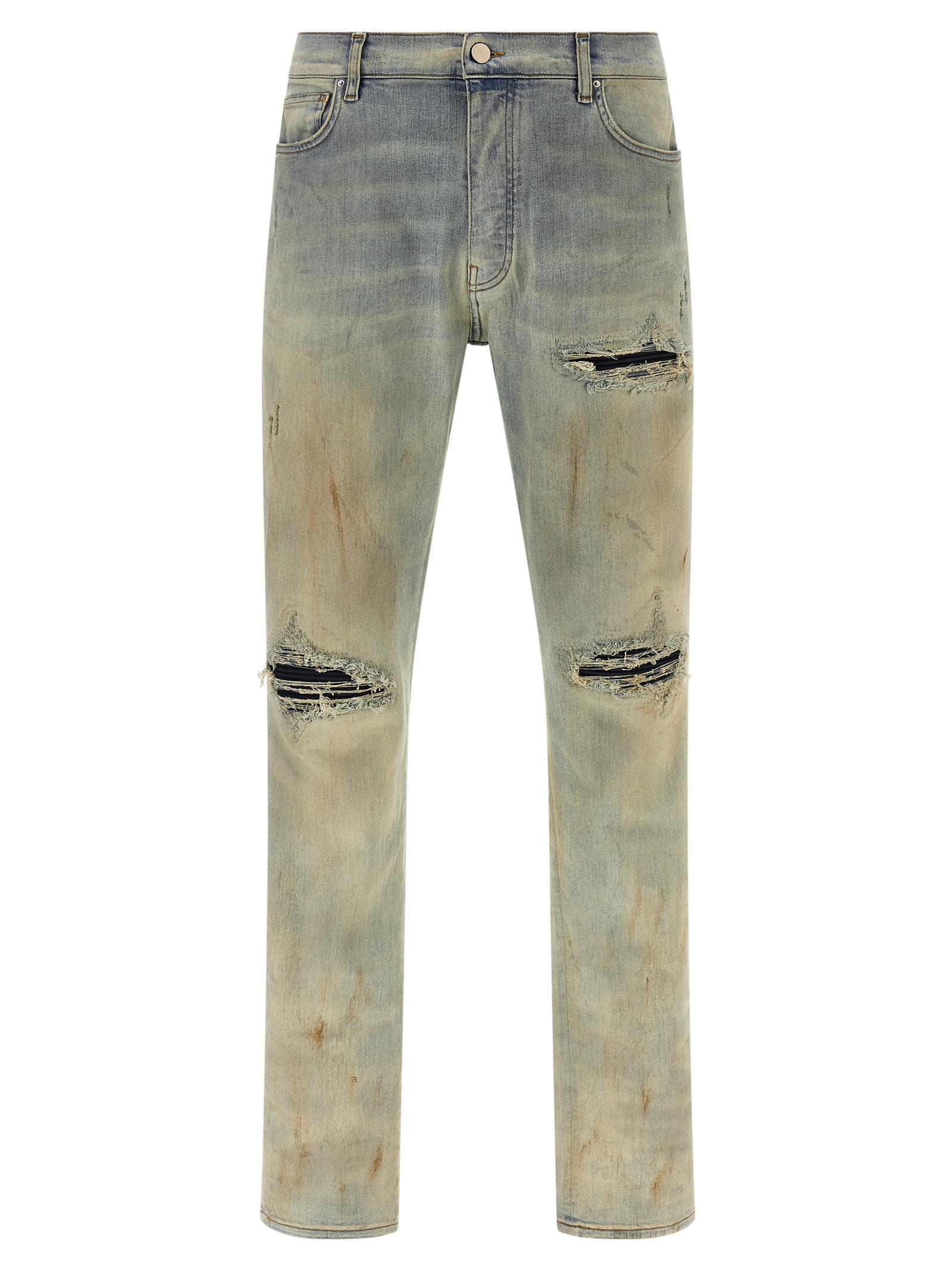 Amiri - Beige Cotton Jeans Denim