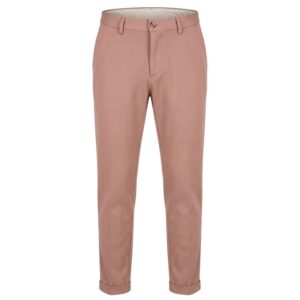 Pink Viscose Men Pant
