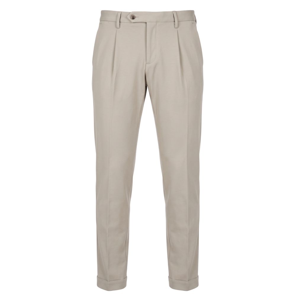 Baldinini Trend - Beige Viscose Men Pant