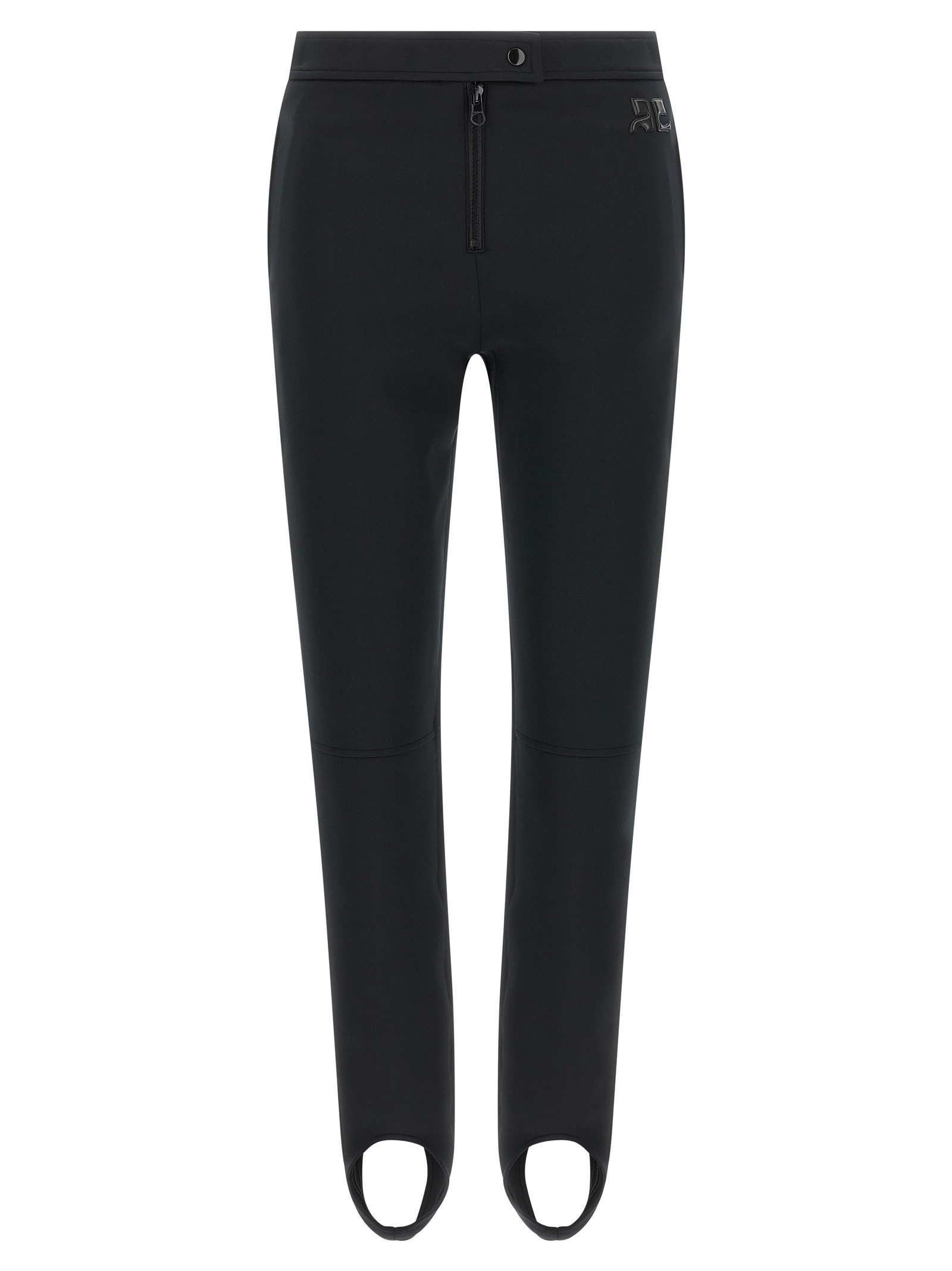 CourrÃ¨ges - Black Polyester Casual Pants