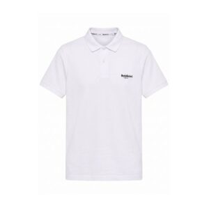 White Cotton Men Polo
