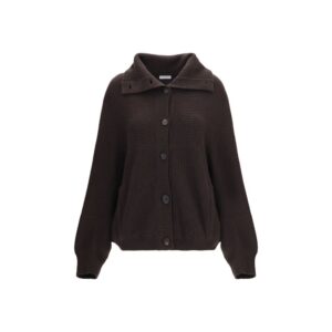 Brown Cashmere Cardigan