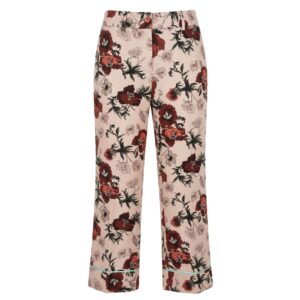 Pink Cotton Women Pant