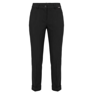 Black Viscose Women Pant