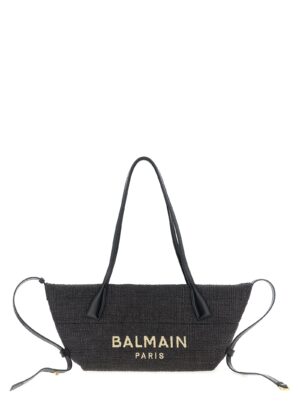 Black Polyamide Tote Bag
