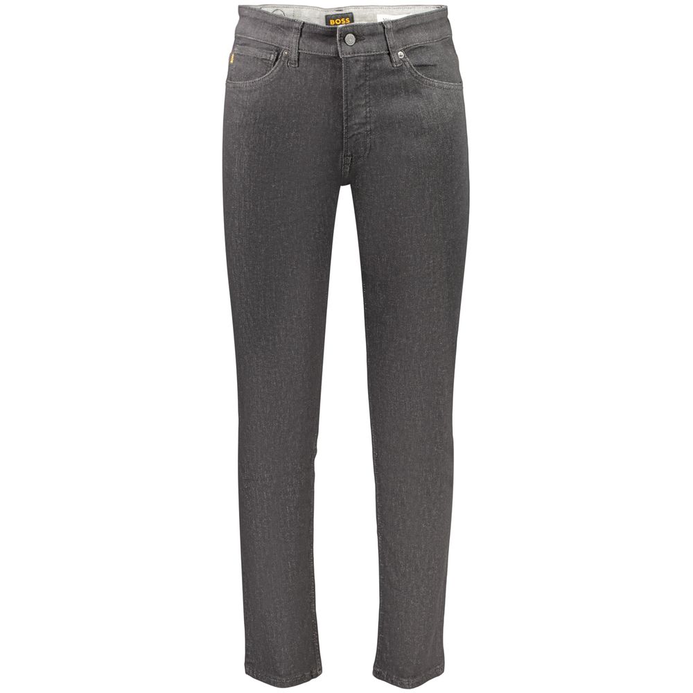 Hugo Boss - Black Cotton Men’s Jeans