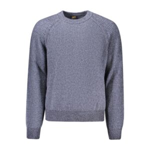 Blue Wool Men's Sweater