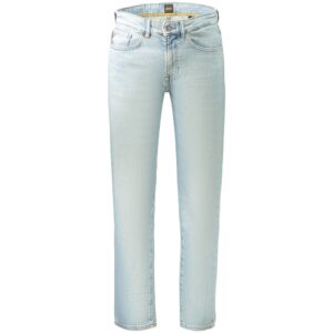 Azzurro Cotton Uomo Jeans