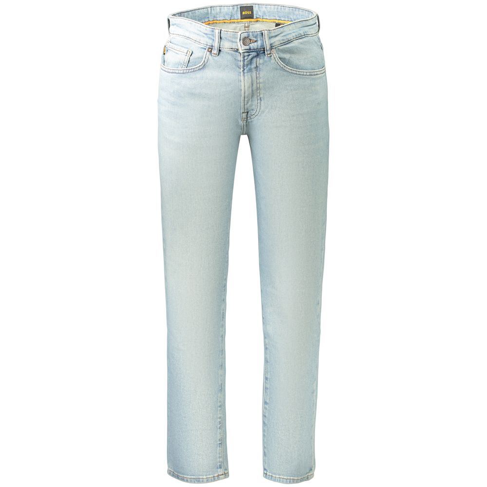 Hugo Boss - Azzurro Cotton Uomo Jeans