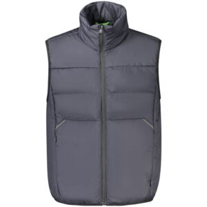 Blue Polyester Men's Vest