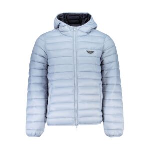 Azzurro Polyamide Men's Jacket