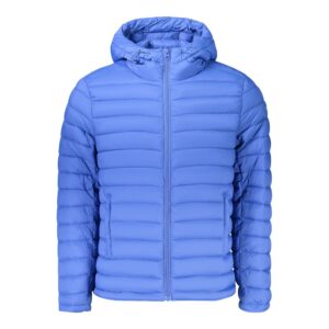 Blue Polyamide Men's Jacket