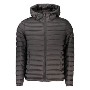 Black Polyamide Men's Jacket
