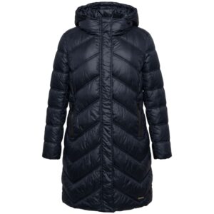 Blue Nylon Women Jacket