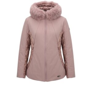 Pink Nylon Women Jacket