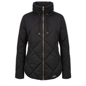 Black Polyester Women's Jacket