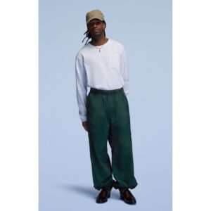 Red Polyamide Joggers (Workout Pants)