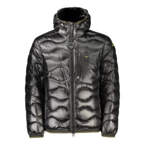 Black Polyamide Men's Jacket