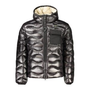 Black Poliammide Men's Jacket